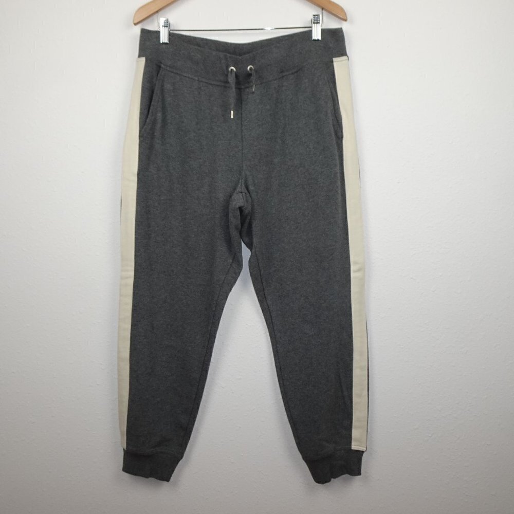 Ralph Lauren Jogger Pants Women's Size L Gray Elastic Waist Pull On